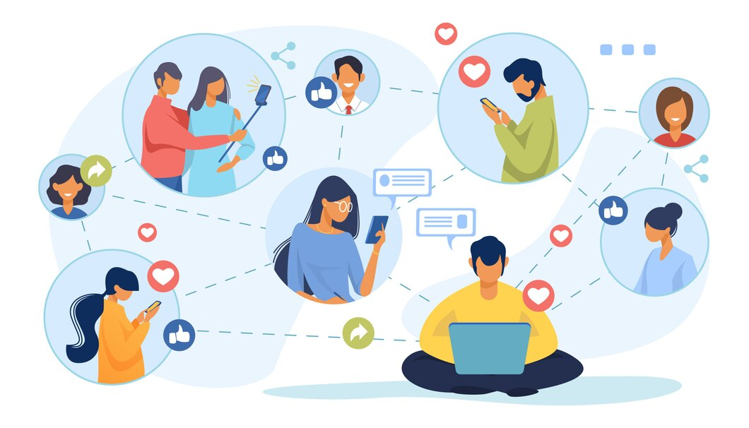 social media interactions